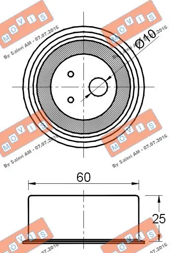 Tensioner Pulley, timing belt