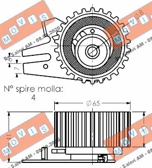 Tensioner Pulley, timing belt