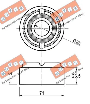 Tensioner Pulley, timing belt