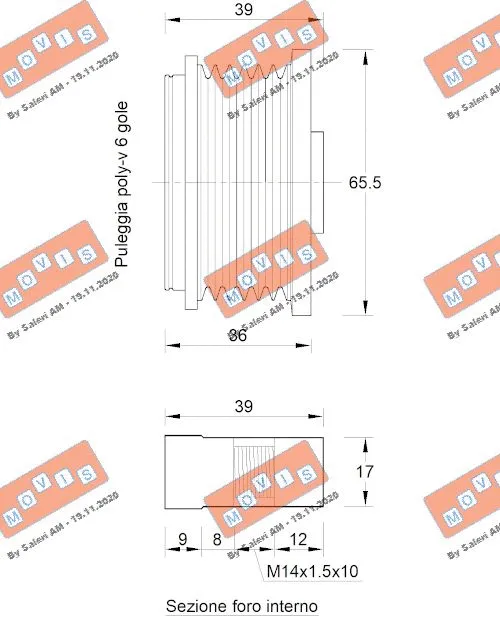 Alternator Freewheel Clutch