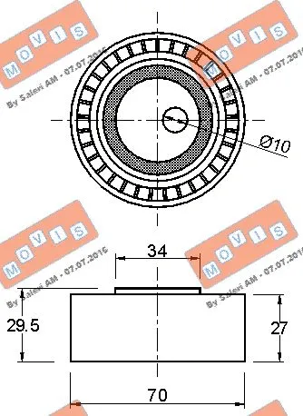 Belt Tensioner, V-ribbed belt