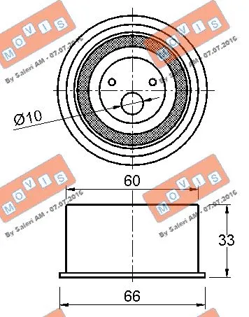 Tensioner Pulley, timing belt