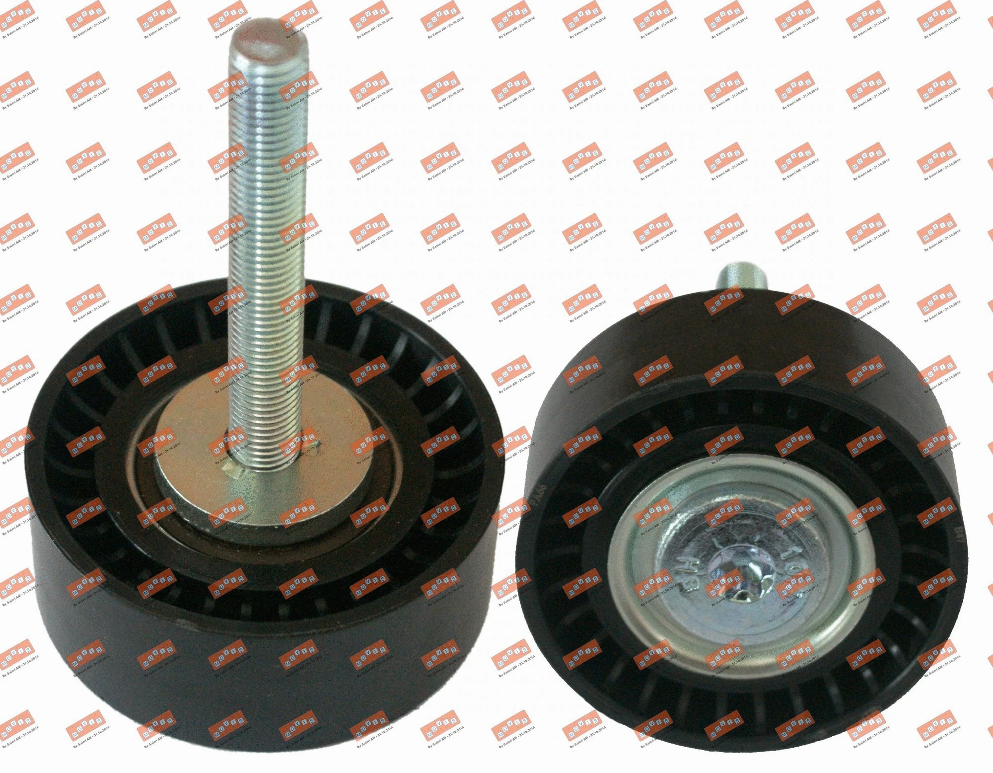 Deflection/Guide Pulley, V-ribbed belt (AST3322)