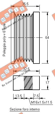 Alternator Freewheel Clutch