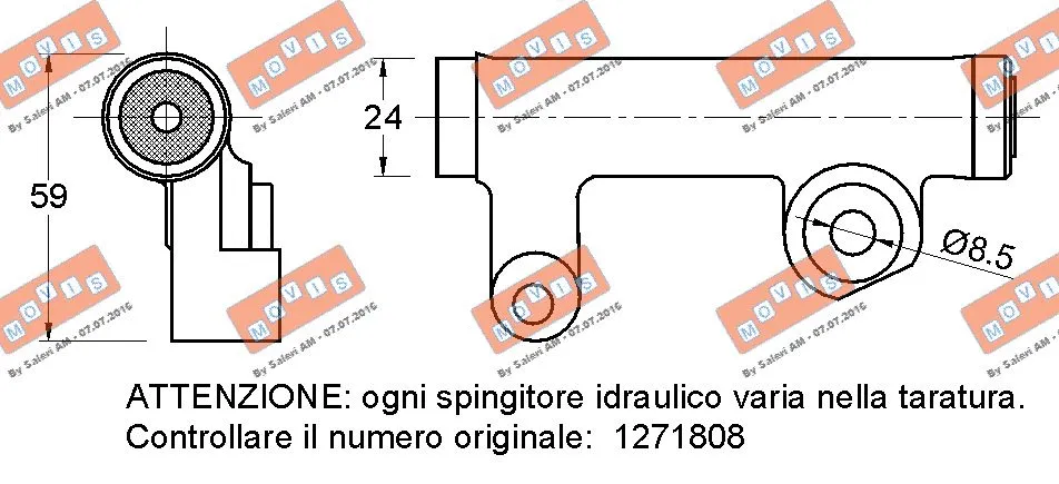 Vibration Damper, timing belt