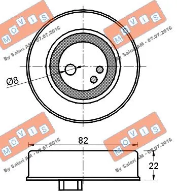 Tensioner Pulley, timing belt