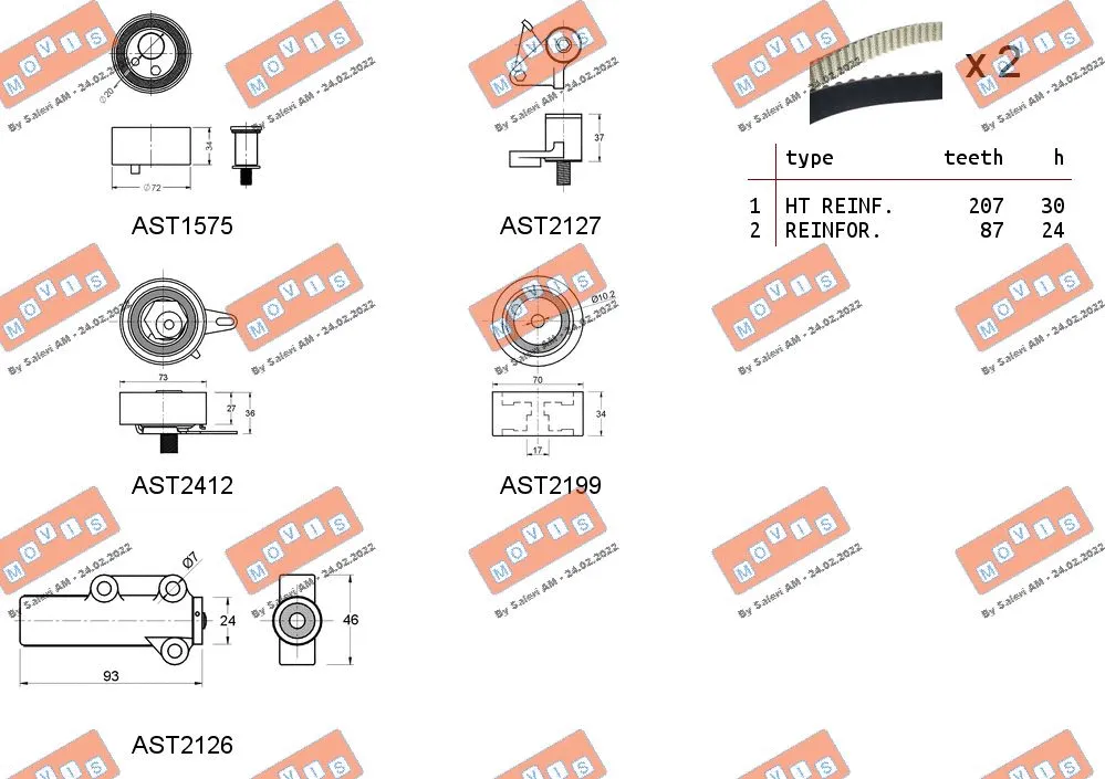 Timing Belt Kit