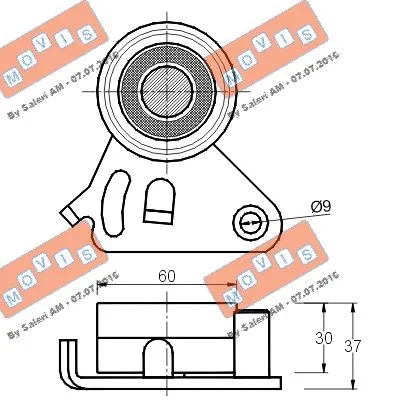 Tensioner Pulley, timing belt