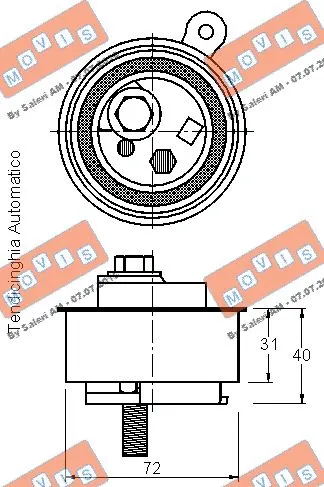 Tensioner Pulley, timing belt