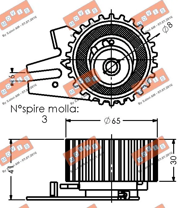 Tensioner Pulley, timing belt