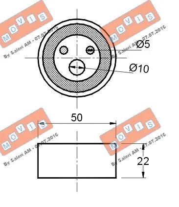 Tensioner Pulley, timing belt