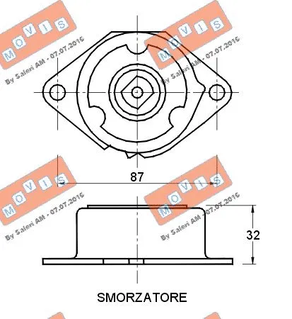Belt Tensioner, V-ribbed belt