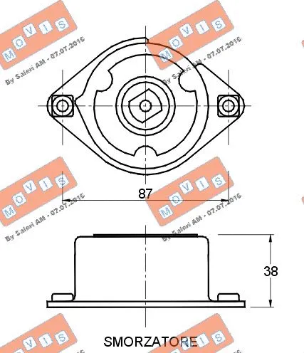 Belt Tensioner, V-ribbed belt