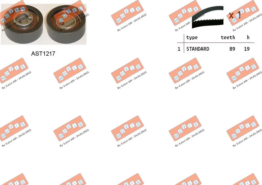 Timing Belt Kit (ASTK0874)