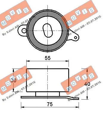 Tensioner Pulley, timing belt