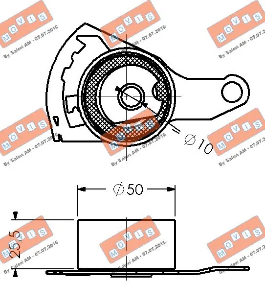 Tensioner Pulley, timing belt