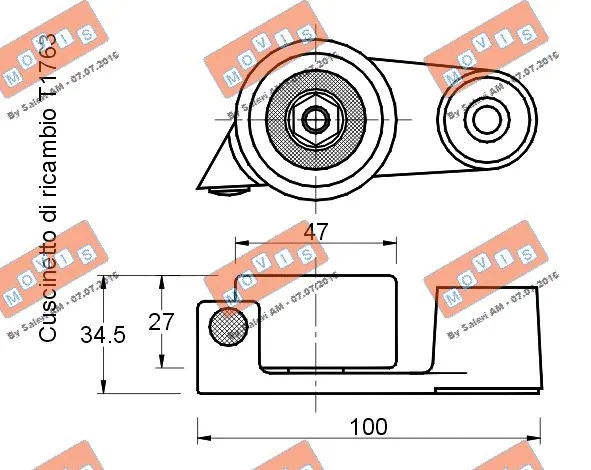 Tensioner Pulley, timing belt