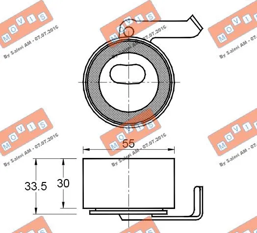 Tensioner Pulley, timing belt