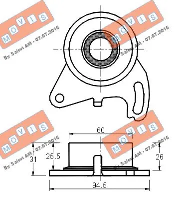 Tensioner Pulley, timing belt