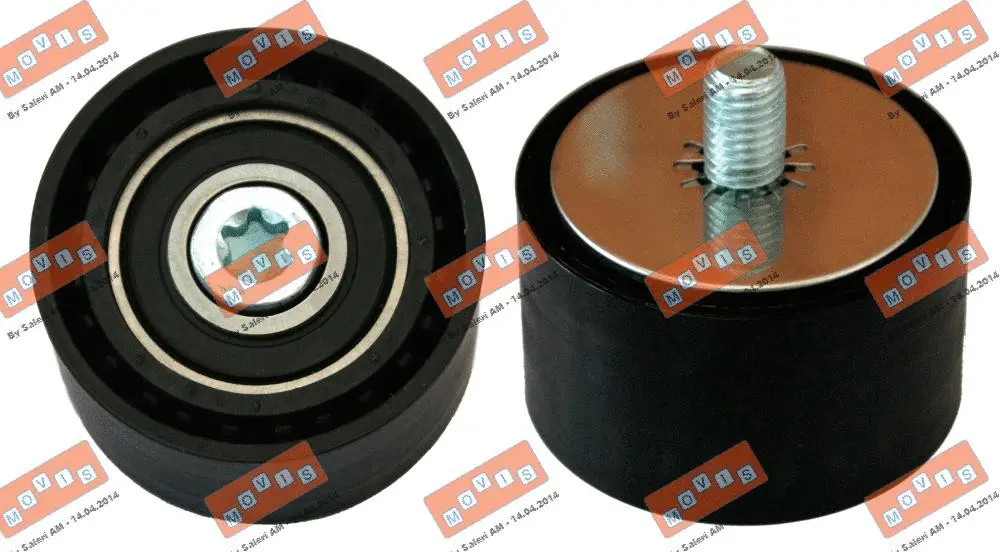Deflection/Guide Pulley, V-ribbed belt (AST3638)