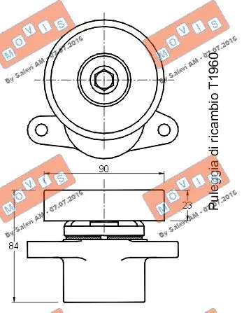 Belt Tensioner, V-ribbed belt