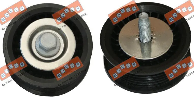 Deflection/Guide Pulley, V-ribbed belt (AST3490)