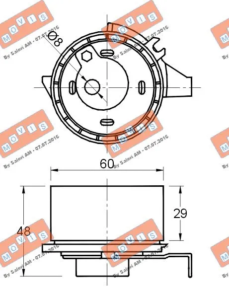 Tensioner Pulley, timing belt