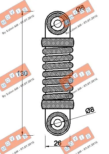 Vibration Damper, V-ribbed belt