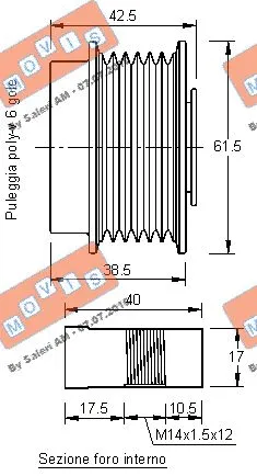 Alternator Freewheel Clutch