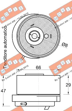Tensioner Pulley, timing belt