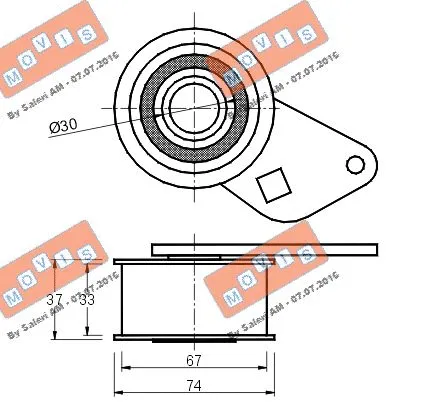 Tensioner Pulley, timing belt