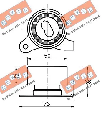 Tensioner Pulley, timing belt