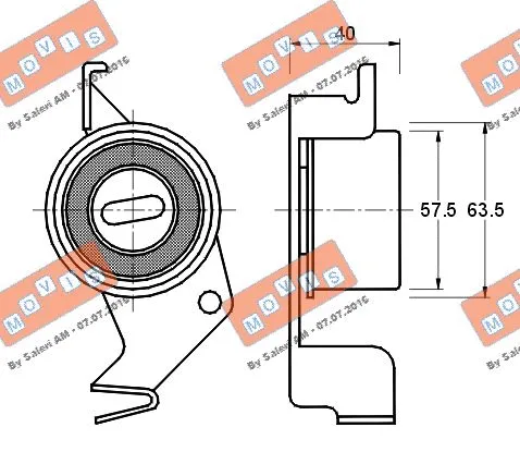 Tensioner Pulley, timing belt