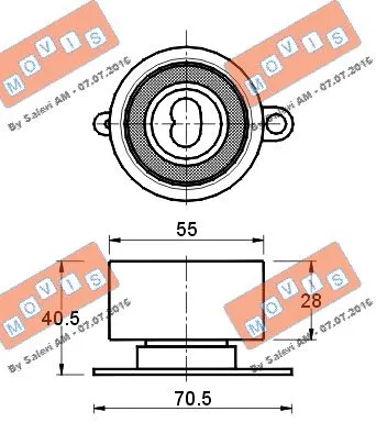 Tensioner Pulley, timing belt