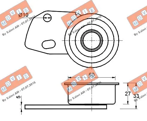 Tensioner Pulley, timing belt