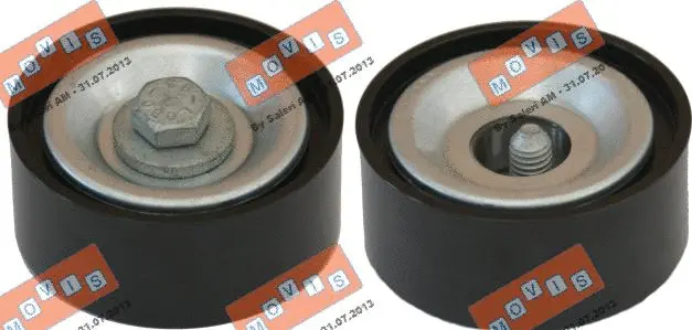 Deflection/Guide Pulley, V-ribbed belt (AST3628)