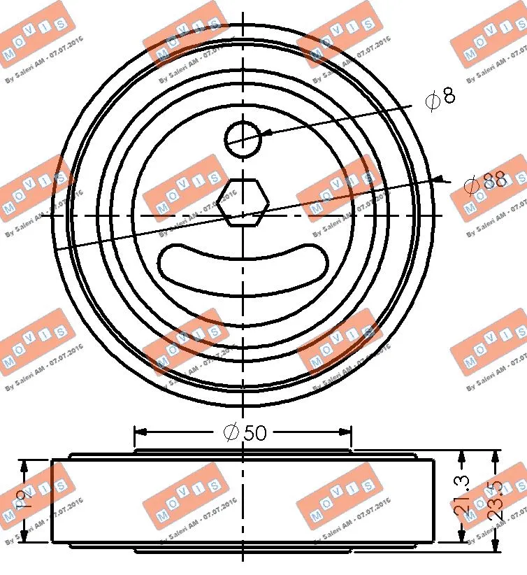 Belt Tensioner, V-ribbed belt