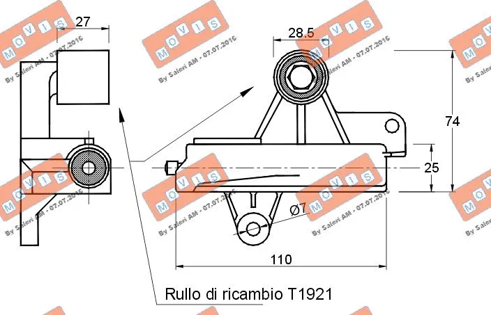Vibration Damper, timing belt