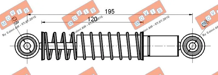 Vibration Damper, V-ribbed belt
