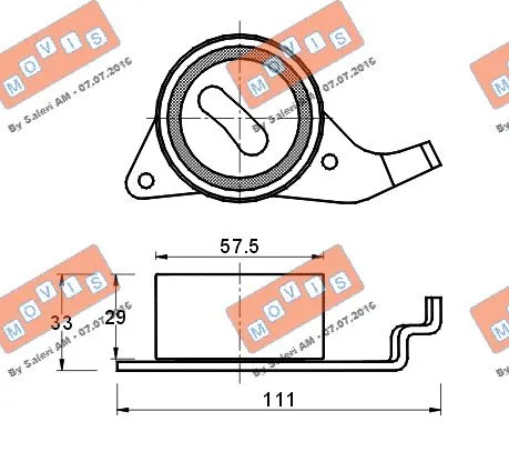 Tensioner Pulley, timing belt