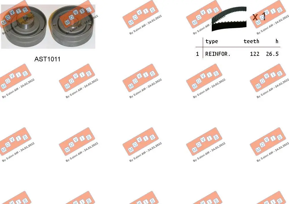 Timing Belt Kit (ASTK1056)