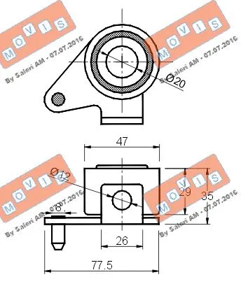 Tensioner Pulley, timing belt