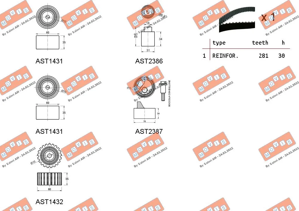 Timing Belt Kit