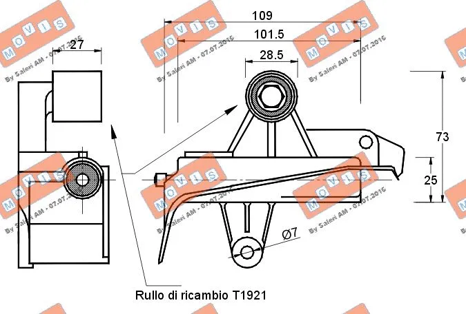 Vibration Damper, timing belt