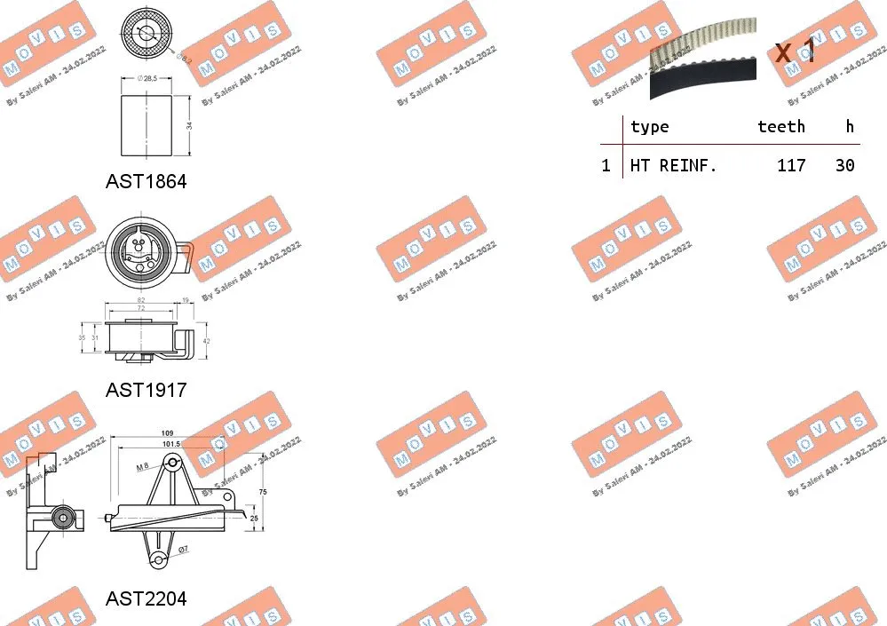 Timing Belt Kit