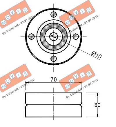 Belt Tensioner, V-ribbed belt