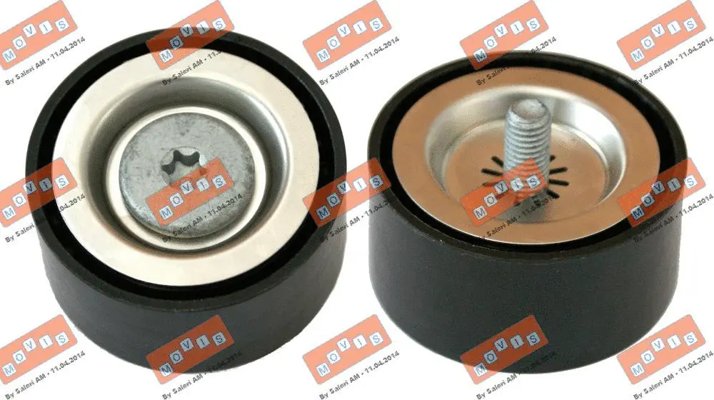 Deflection/Guide Pulley, V-ribbed belt (AST3653)