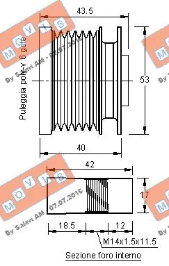 Alternator Freewheel Clutch