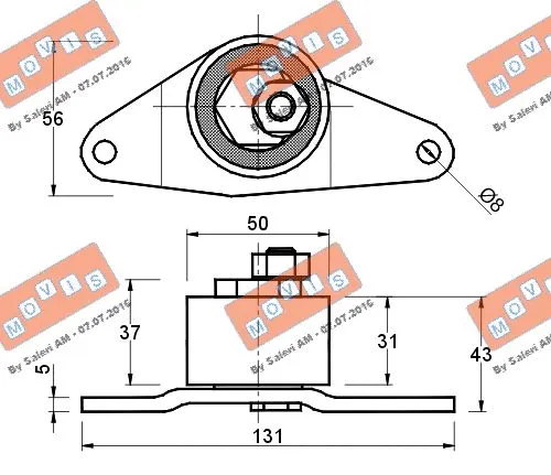 Tensioner Pulley, timing belt
