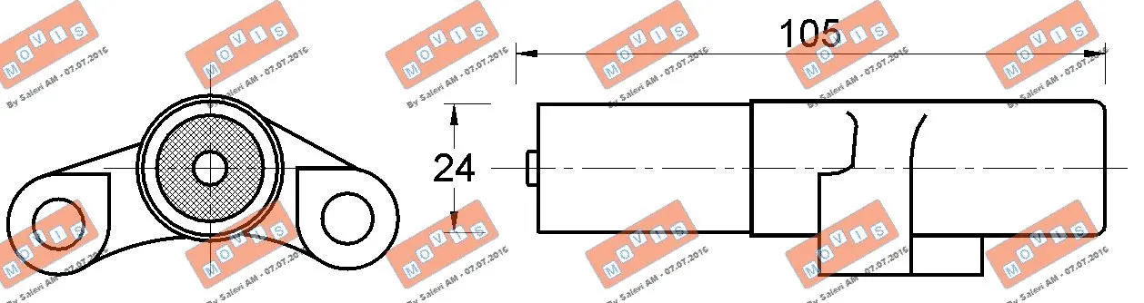 Vibration Damper, timing belt